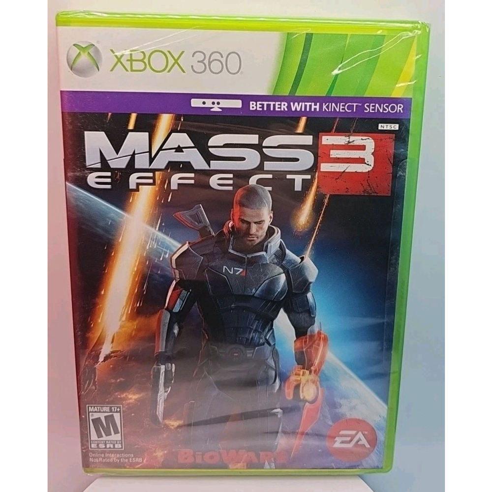 Mass Effect 3 (Microsoft Xbox 360, 2012) New Sealed